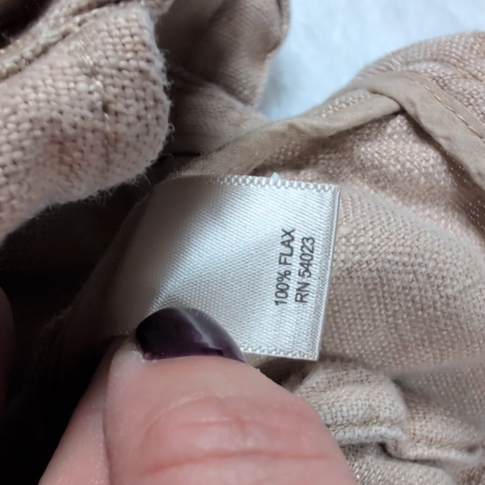 543-Beige Button-Up Jacket - Picture 2 of 2